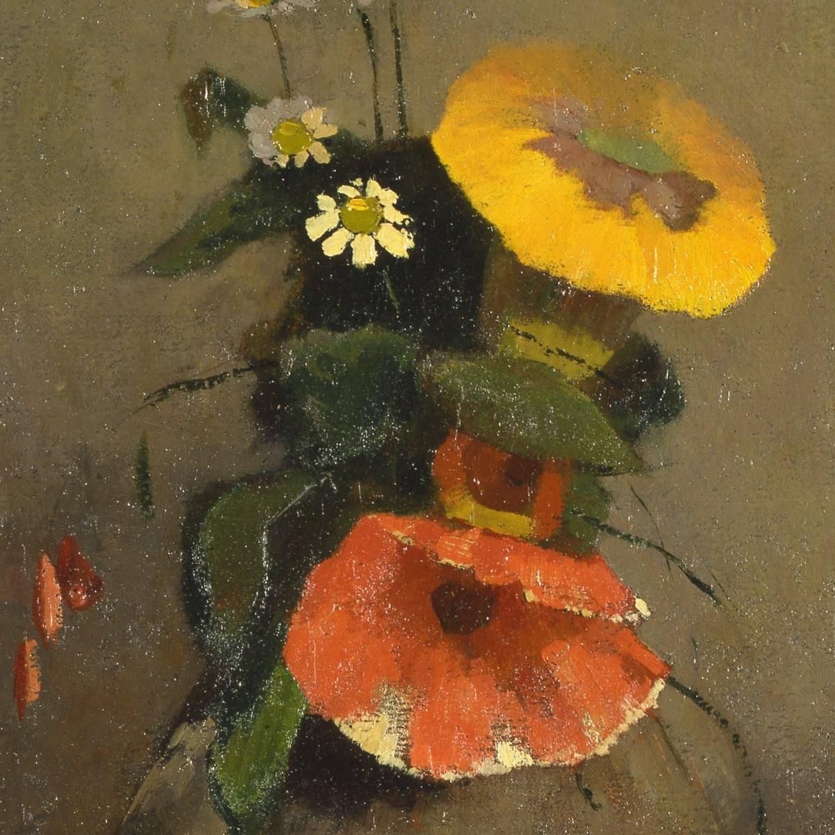 Vaso Di Fiori 3 Odilon Redon ord87 quadro stampa su tela