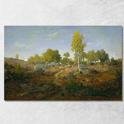 Un Sentiero Tra Le Rocce Théodore Rousseau trs2 quadro stampa su tela