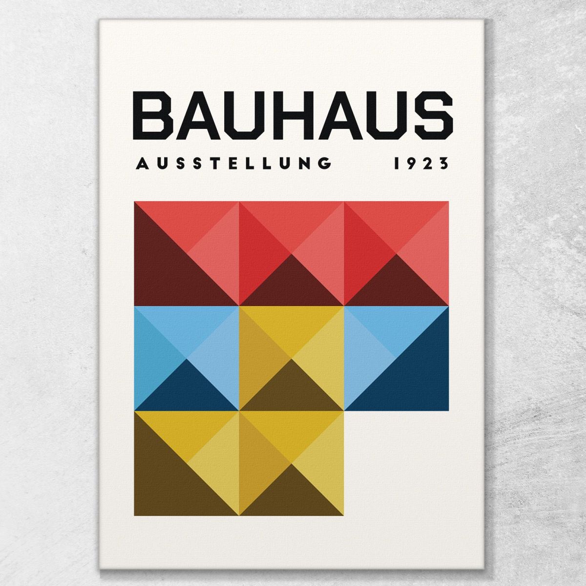 Quadro Bauhaus Composizione Geometrica Astratta Bauhaus Style bhs13 quadro stampa su tela