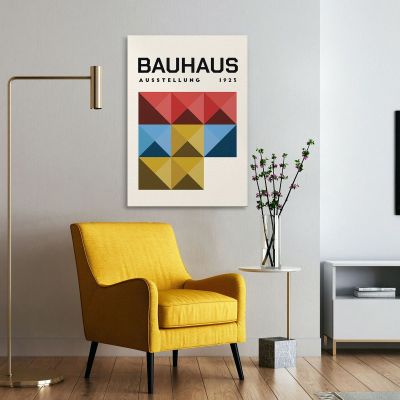 Quadro Bauhaus Composizione Geometrica Astratta Bauhaus Style bhs13 quadro stampa su tela