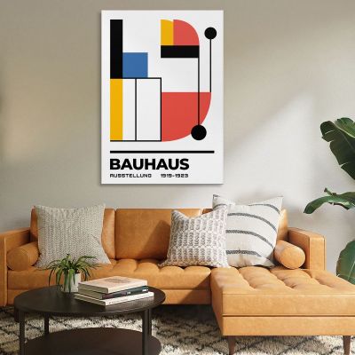 Quadro Bauhaus Forme Geometriche Modulari Bauhaus Style bhs29 quadro stampa su tela