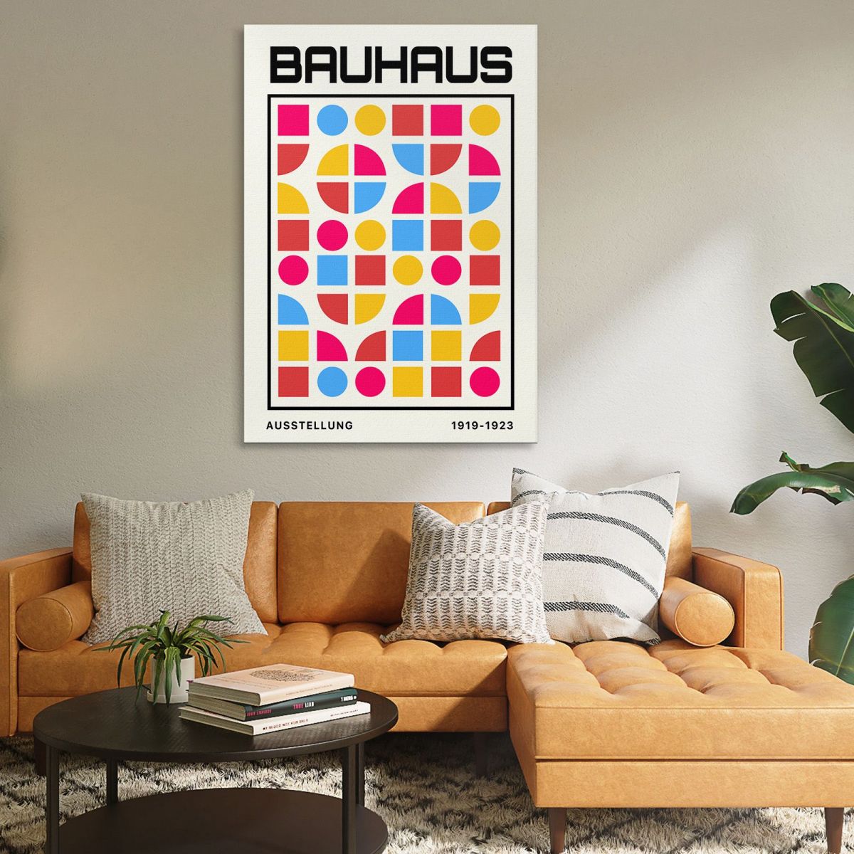 Quadro Bauhaus Schema Geometrico Astratto Bauhaus Style bhs30 quadro stampa su tela