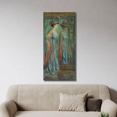Alice Roosevelt Longworth Alice Pike Barney, apb4 drucken auf leinwand