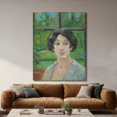Gartenfenster Alice Pike Barney, apb29 drucken auf leinwand