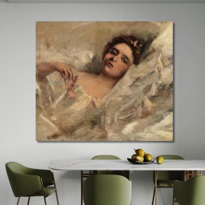Laura Alice Alice Pike Barney, apb55 drucken auf leinwand