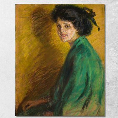 Spensierato Alice Pike Barney apb63 quadro stampa su tela