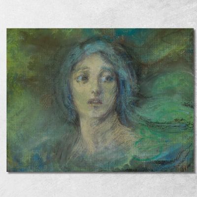 Lunare Alice Pike Barney apb65 quadro stampa su tela