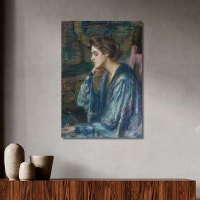 Mme Roosevelt Scovel Alice Pike Barney, apb80 tableau impression sur toile