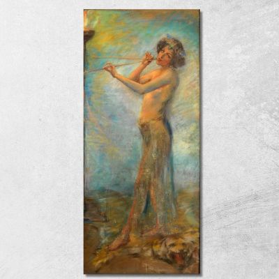 Ballerino Pagano Alice Pike Barney apb92 quadro stampa su tela