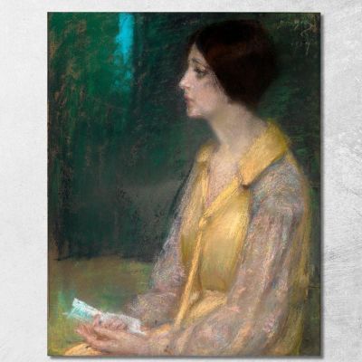 La Lettera Alice Pike Barney apb115 quadro stampa su tela