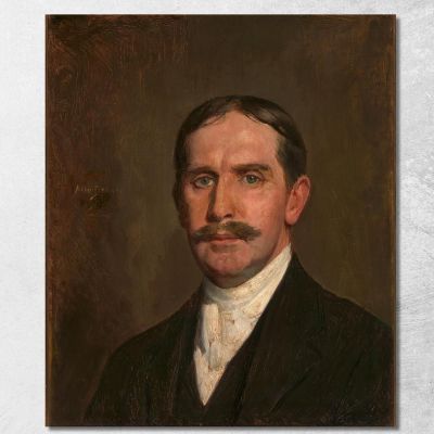 Il Ceppo Bianco Alice Pike Barney apb120 quadro stampa su tela