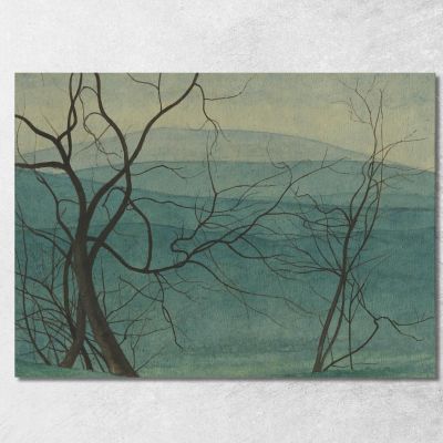 Rami Degli Alberi Léon Spilliaert lsp18 quadro stampa su tela