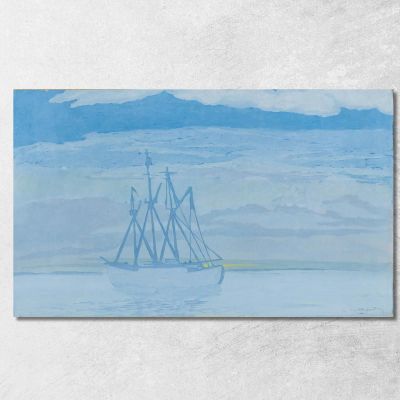 Peschereccio Sul Mare Léon Spilliaert lsp23 quadro stampa su tela