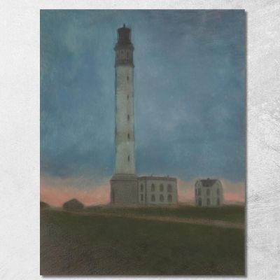 Il Faro Di Ostenda All'Alba Léon Spilliaert lsp34 quadro stampa su tela