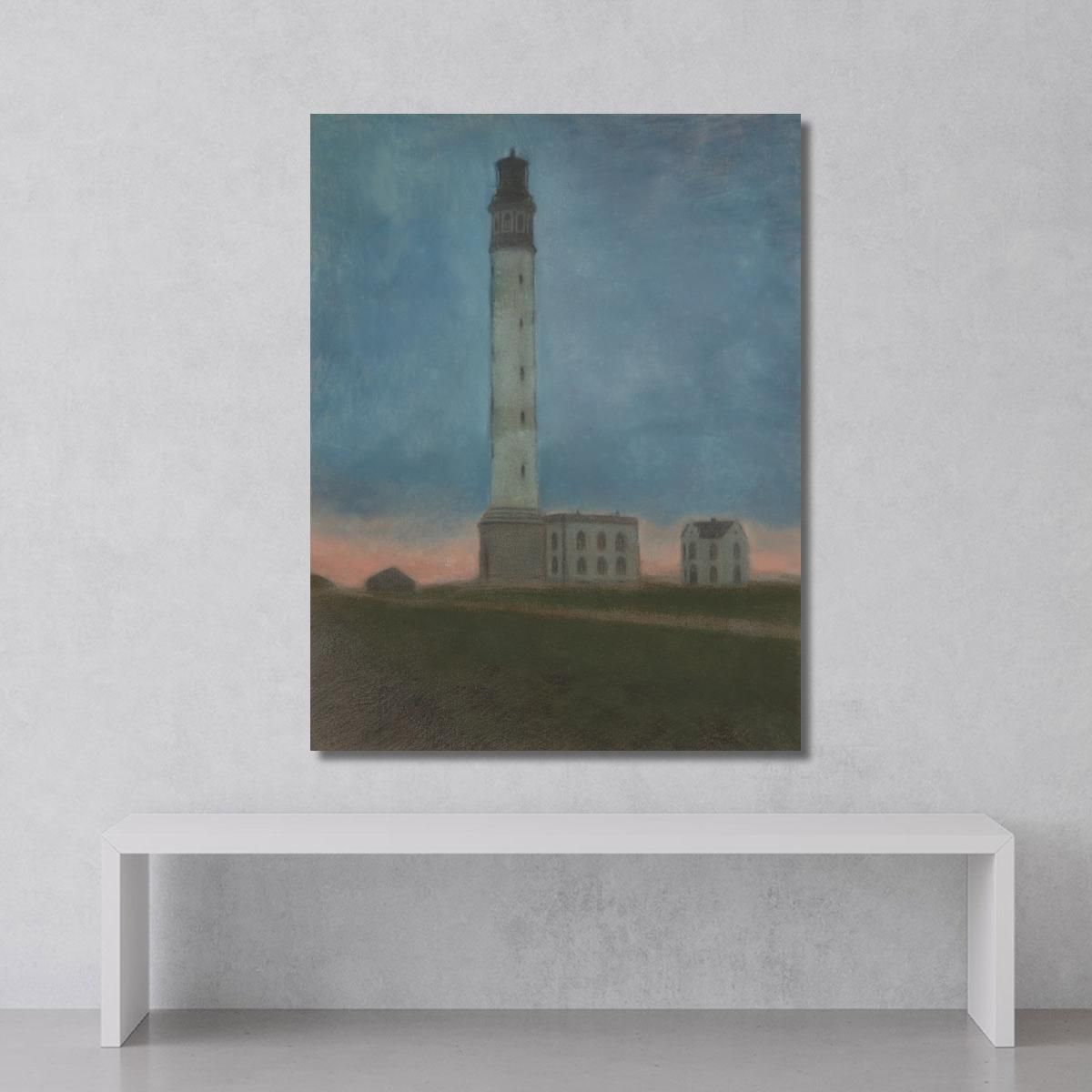 Il Faro Di Ostenda All'Alba Léon Spilliaert lsp34 quadro stampa su tela