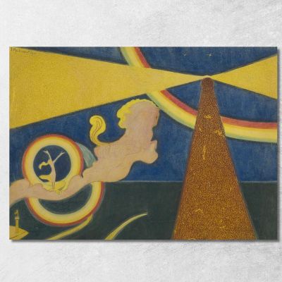 Il Faro Léon Spilliaert lsp35 quadro stampa su tela