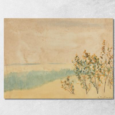 Paesaggio Léon Spilliaert lsp71 quadro stampa su tela