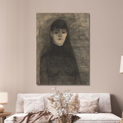 Melancholy Léon Spilliaert, lsp84 canvas print