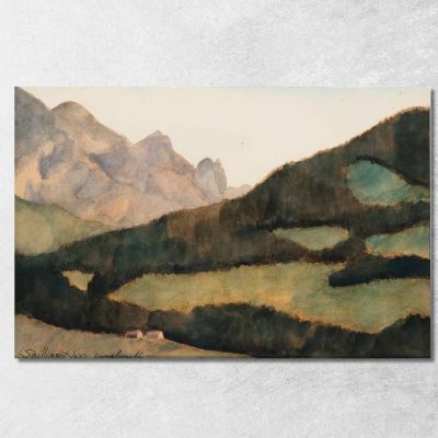 Paesaggio Di Innsbruck Léon Spilliaert lsp86 quadro stampa su tela