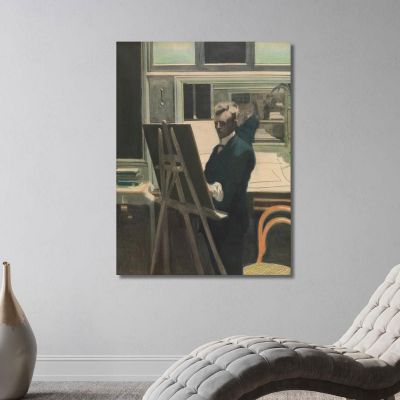 Self Portrait Léon Spilliaert, lsp99 canvas print