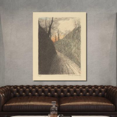 Standorte Brabançons 2 Léon Spilliaert, lsp102 drucken auf leinwand