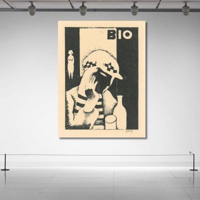 Biografia Mikuláš Galanda, mgl11 quadro stampa su tela