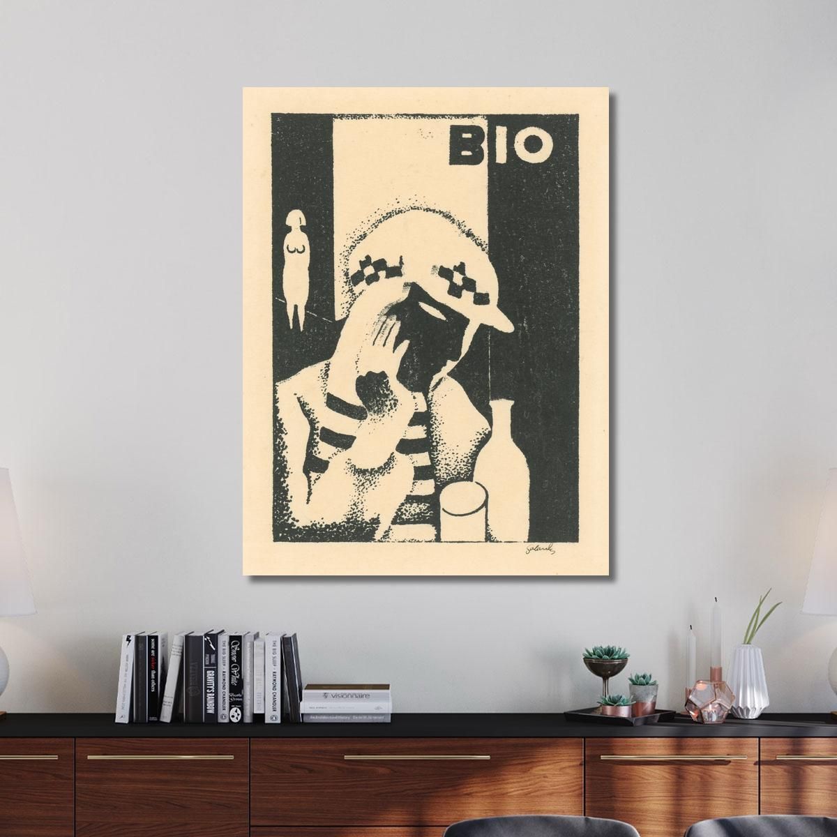 Biografia Mikuláš Galanda mgl11 quadro stampa su tela