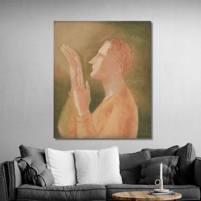 Blind Man Mikuláš Galanda, mgl12 canvas print