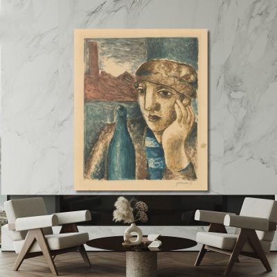 Drunk Mikuláš Galanda, mgl24 canvas print