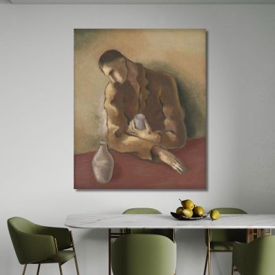 Drunkard Mikuláš Galanda, mgl25 canvas print