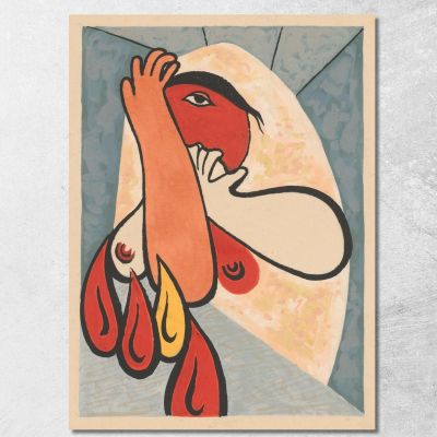 Fuoco Mikuláš Galanda mgl31 quadro stampa su tela