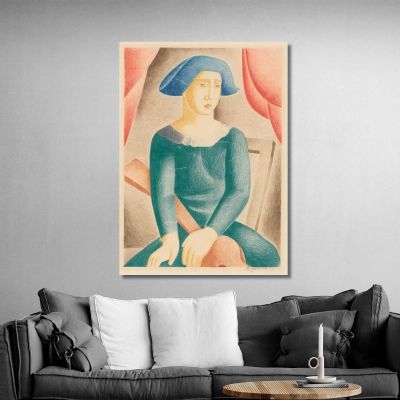 Harlekin Mikuláš Galanda, mgl42 drucken auf leinwand
