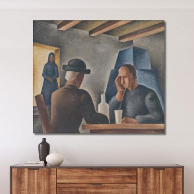 Nella Locanda Mikuláš Galanda mgl49 quadro stampa su tela Nella Locanda Mikuláš Galanda mgl49 quadro stampa su tela