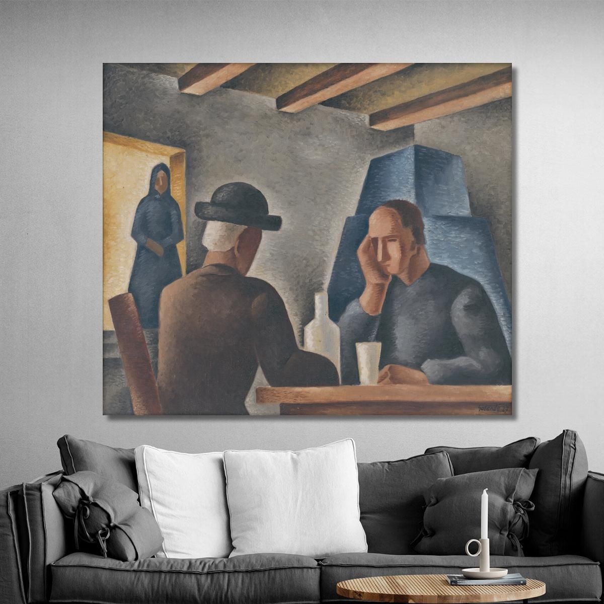 Nella Locanda Mikuláš Galanda mgl49 quadro stampa su tela