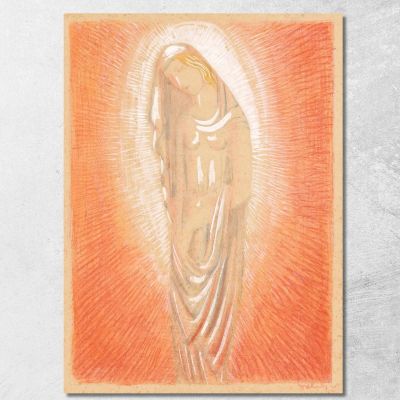 Madonka I. Ii. Iii Mikuláš Galanda mgl67 quadro stampa su tela