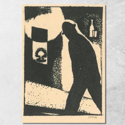 Periferia Mikuláš Galanda mgl87 quadro stampa su tela