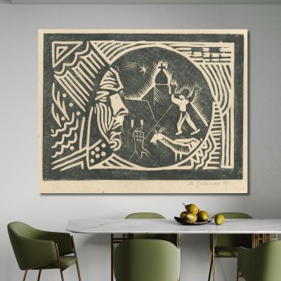 Mit Den Augen Eines Malers Mikuláš Galanda, mgl123 drucken auf leinwand
