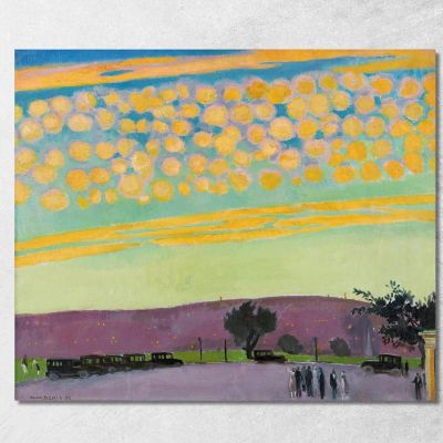 Tramonto Di Pittsburgh Maurice Denis mdn11 quadro stampa su tela