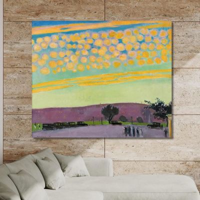 Atardecer En Pittsburgh Maurice Denis, mdn11 cuadro en lienzo