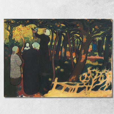 Il Frutteto Maurice Denis mdn33 quadro stampa su tela