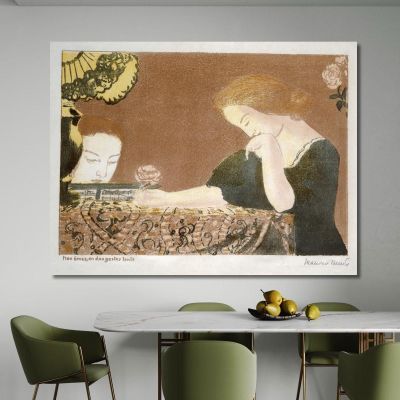 Nuestras Almas En Gestos Lentos Maurice Denis, mdn46 cuadro en lienzo