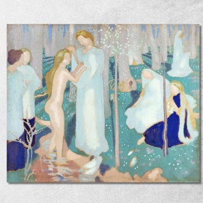 Primavera Maurice Denis mdn56 quadro stampa su tela