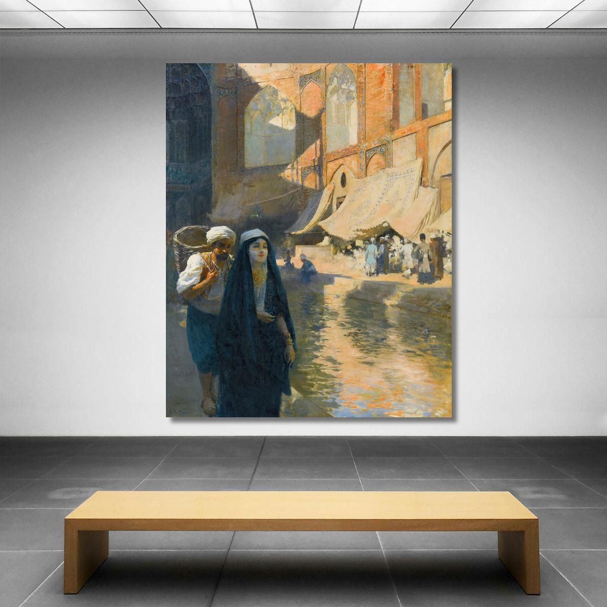 Capire Il Bazar Edwin Lord Weeks elw22 quadro stampa su tela