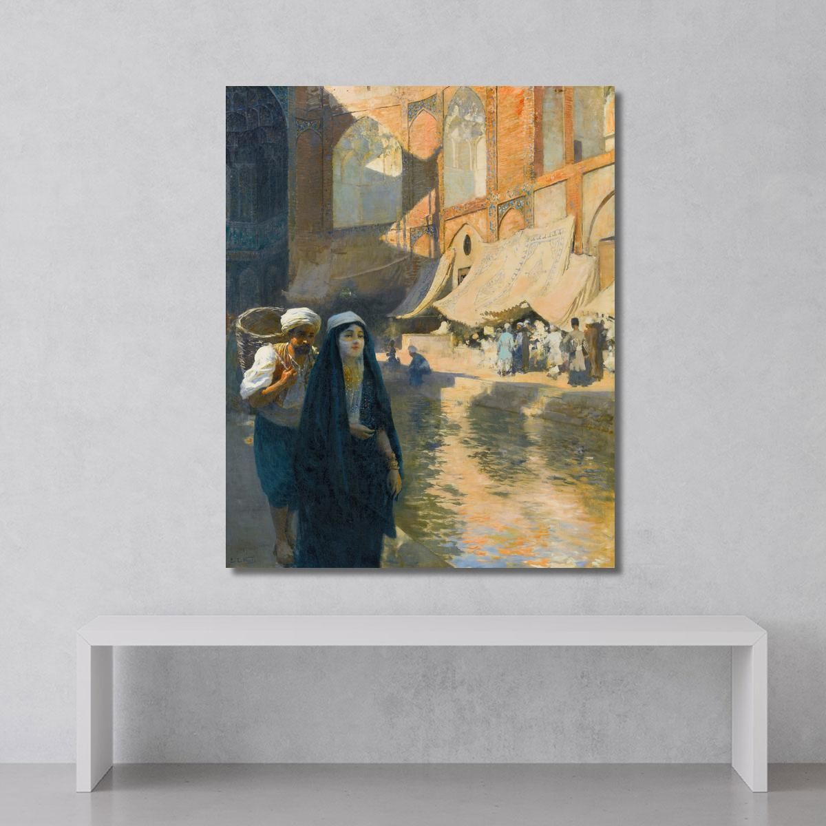 Capire Il Bazar Edwin Lord Weeks elw22 quadro stampa su tela