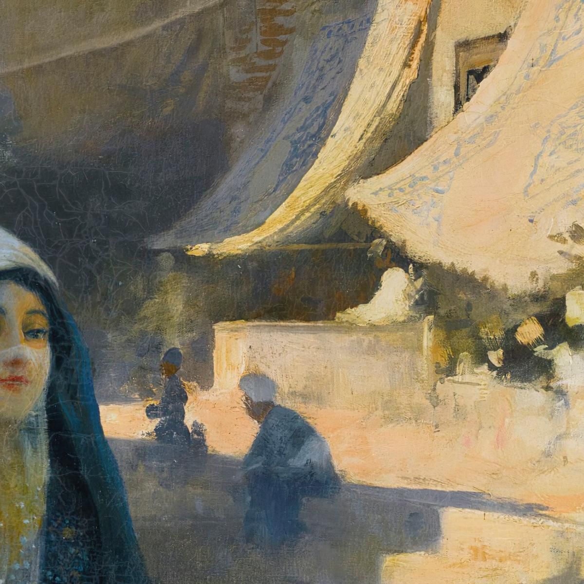 Capire Il Bazar Edwin Lord Weeks elw22 quadro stampa su tela