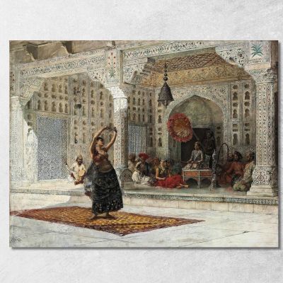 Il Nautch Edwin Lord Weeks elw37 quadro stampa su tela