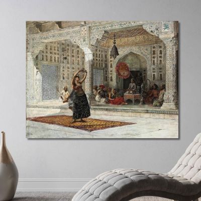 El Nautch Edwin Lord Weeks, elw37 cuadro en lienzo
