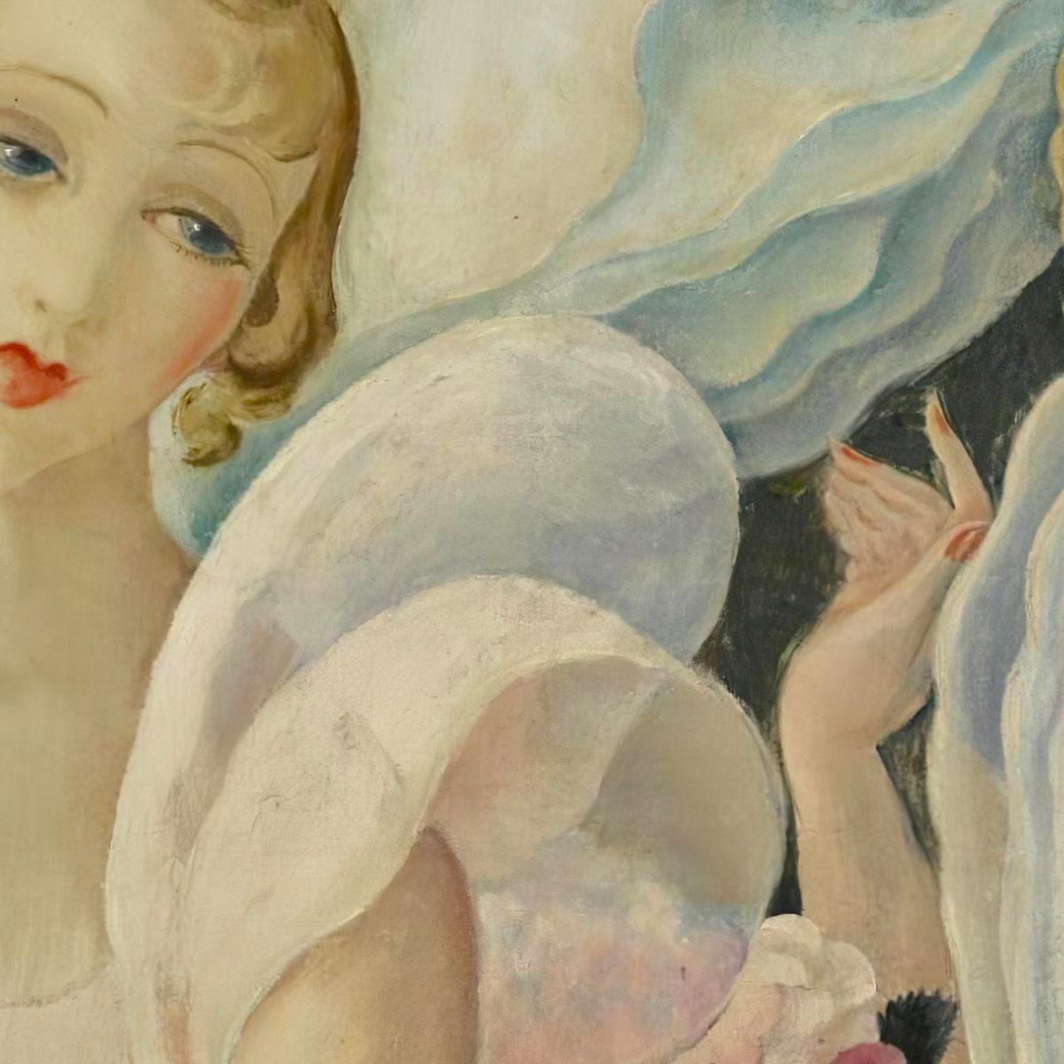 Le Donne Fatali Gerda Wegener gwg9 quadro stampa su tela