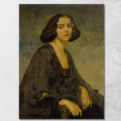 Ritratto Di Ellen Von Kohl Gerda Wegener gwg17 quadro stampa su tela
