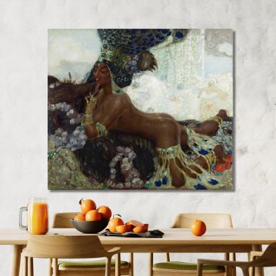 In Piedi Leo Putz lpz6 quadro stampa su tela